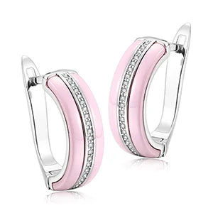 Ceramic Wedding Earring