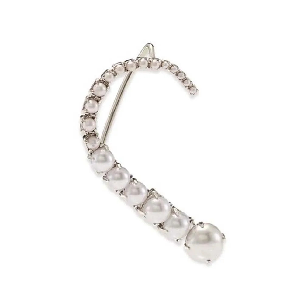 Stonefans Pearl Ear Clips