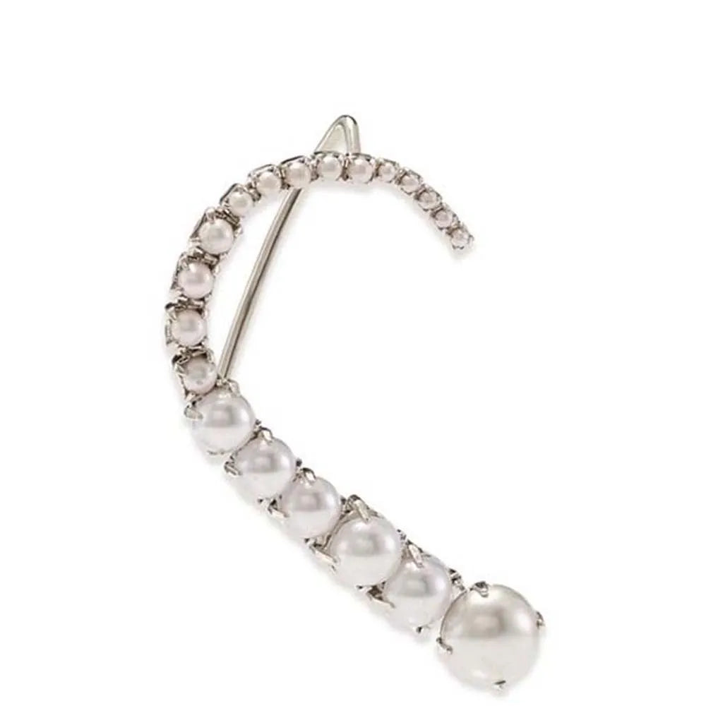 Stonefans Pearl Ear Clips