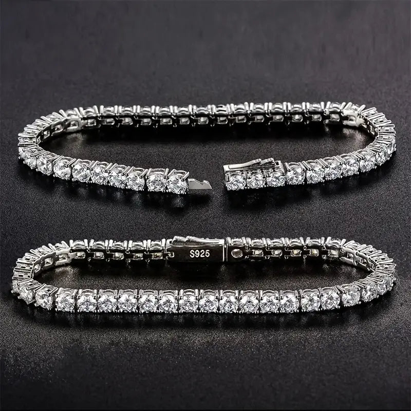 Iced Tennis Bracelet 4mm