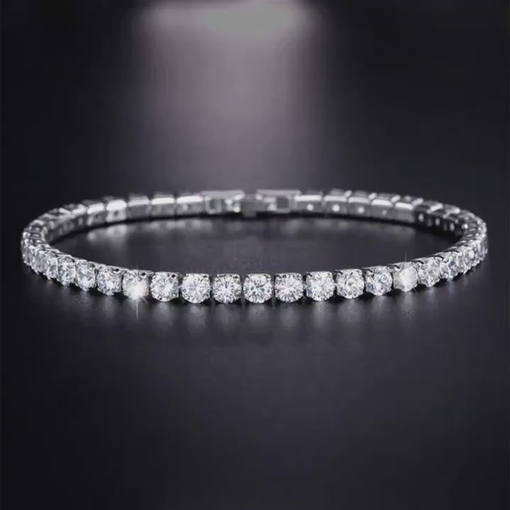 Iced Tennis Bracelet 4mm